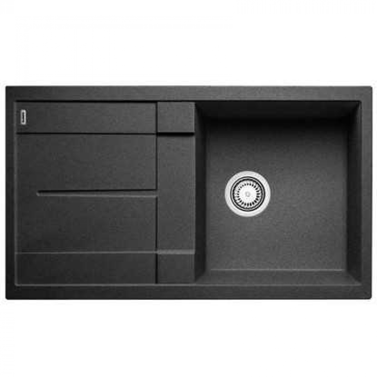 Blanco 513212 Metra 5S 單盆昇盤 (瀝青色)